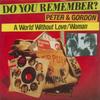 7-Zoll-Schallplatte PETER GORDON A World Without Love Woman 1A00607025 EMI Niederlande Pop Gebraucht