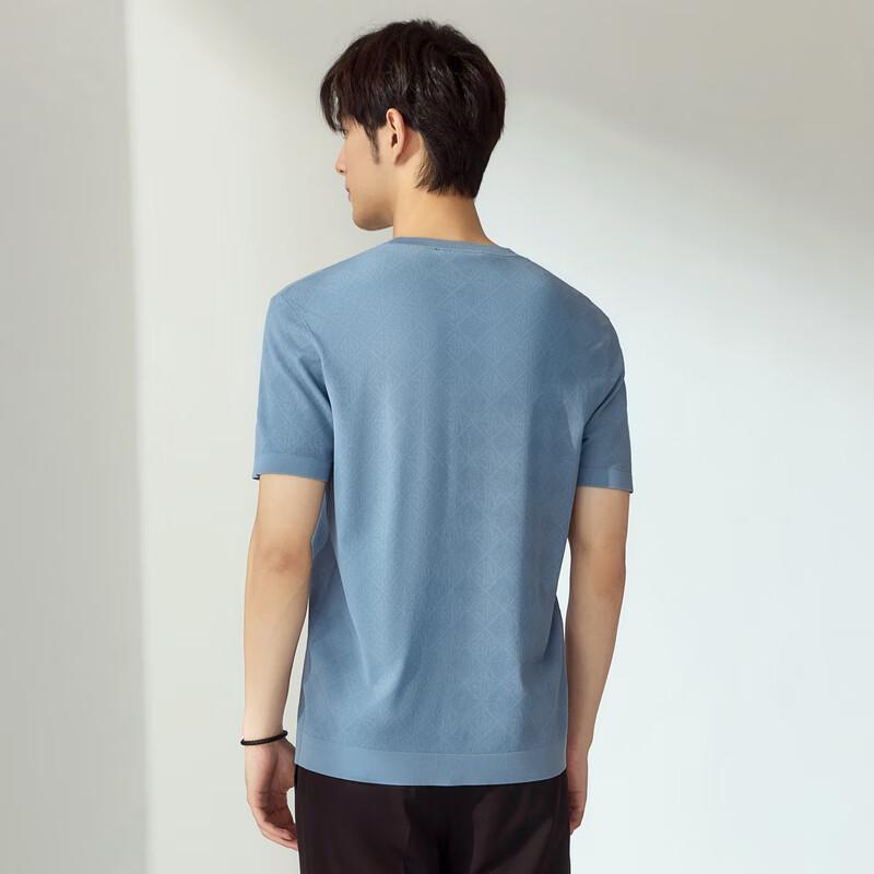 Septwolves Men s All-Over Letter Print Short Sleeve T-Shirt M 6970₽
