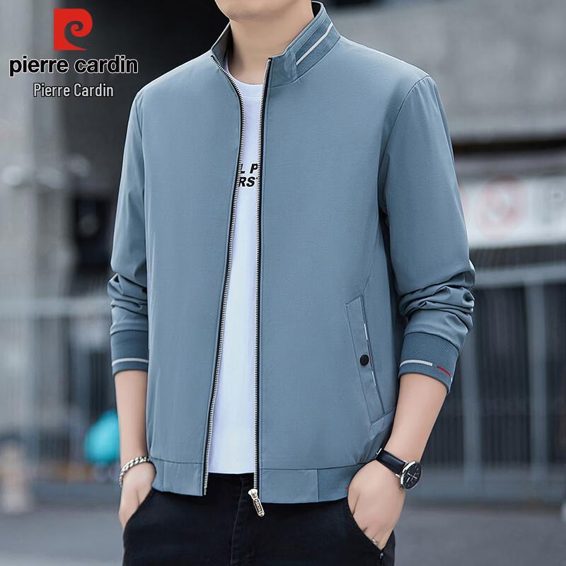 Pierre Cardin Men's Autumn Casual Stand-Collar Jacket