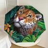 1pc Jaguar, Jungle Print Umbrella , Multi-functional Umbrellafor Men & Women, Valentine's Day Gift0817083