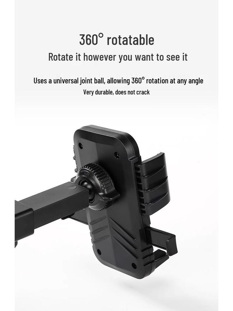 Excavator-Compatible Car Phone Holder with Large Suction Cup