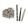 10-32 helicoil kit, Stainless Steel HELICAL Screw Thread Inserts M5 x 2D for Improved Connection Strength and WEAR 50PCS