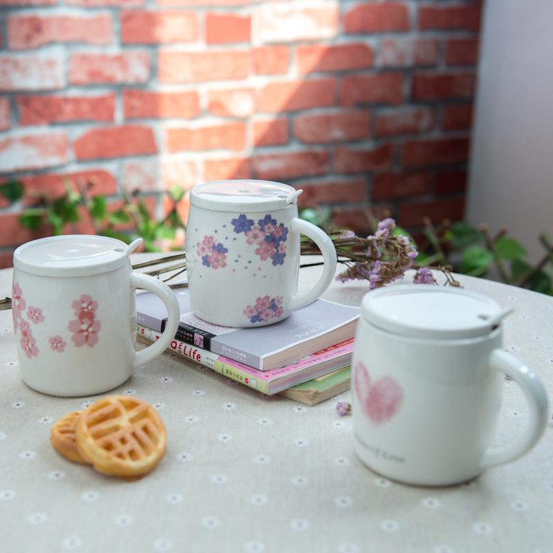 New ceramic cup creative mug gift wine barrel cup breakfast milk ceramic coffee cup