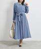 ROPE PICNIC Tuck Metal Point Blue Size 38 Web-exclusive Dress, (45),
