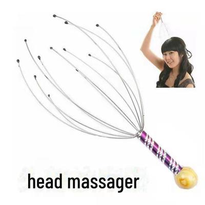 Octopus Head Massager: Soul-Soothing Scalp Scratcher & Relaxation Tool