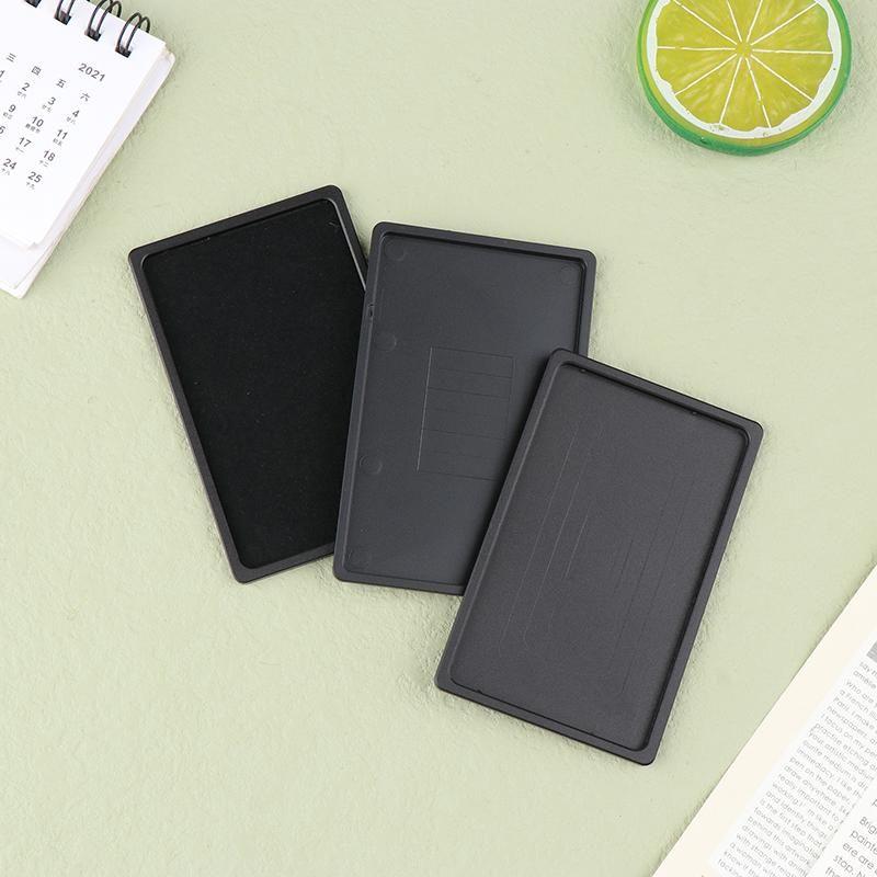 1Pcs Coin Tray For Card Holde Wallet Case Purse Card Holder Key Desk Tray Mini Slim Aluminum Metal Case