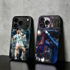 Lionel Messi-Stürmer Handyhülle für iPhone 17,16,15,14,13,12,11 Plus,Pro Max,XS,Farbige silberne Handyhülle