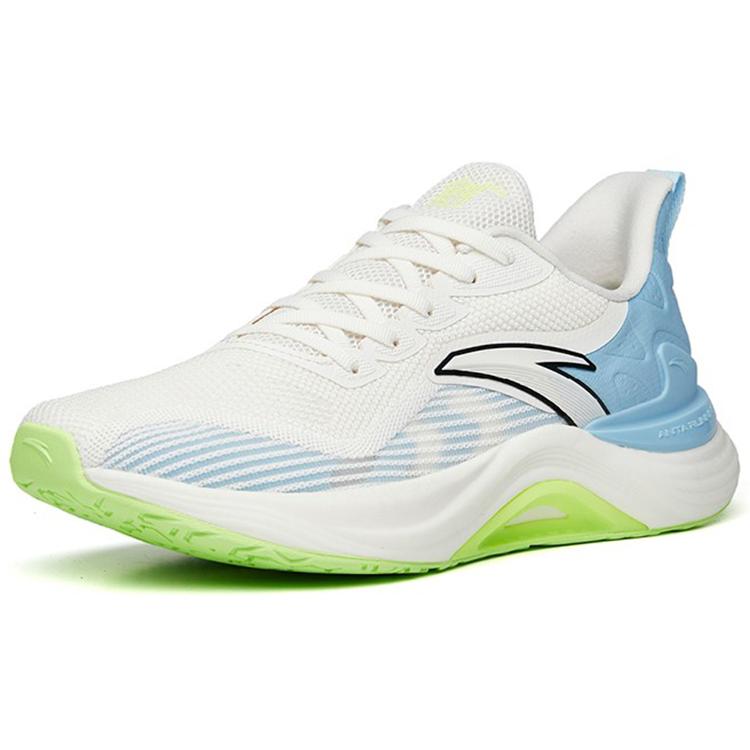 New Anta 2.5 Breathable Lightweight Low Top Running Shoes Men's White Blue 112235582-9