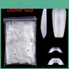 Modeling 504pcs Quick Nail Extension Tips 12 Different Sizes Of Square Side Nail Uv Generator Nail Extension Tool