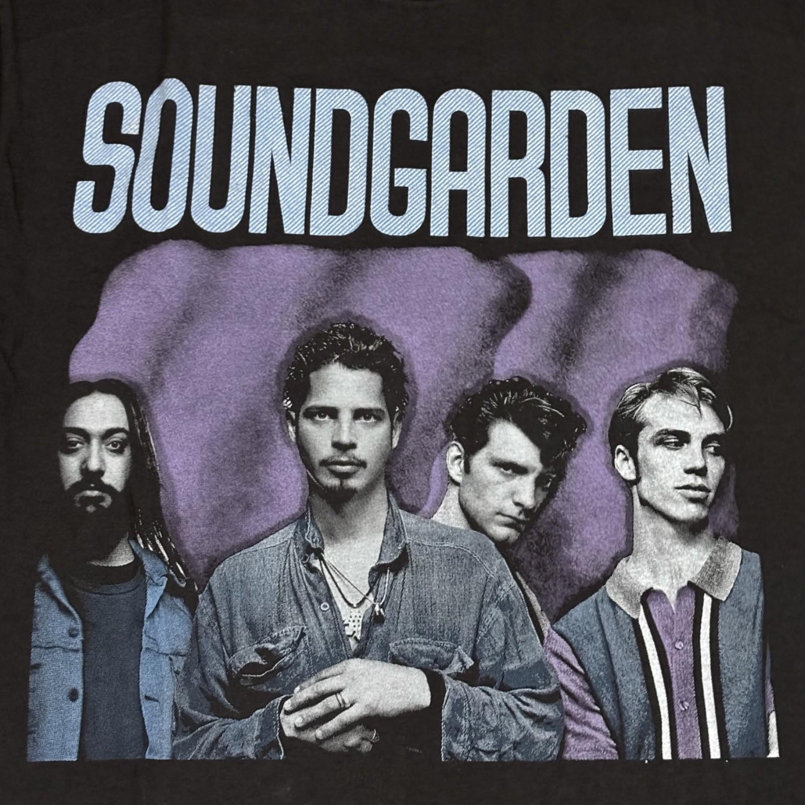 Vintage Soundgarden Rock Metal 90s Band Rare Sz.L Single Stitch T-Shirt REPRINT L