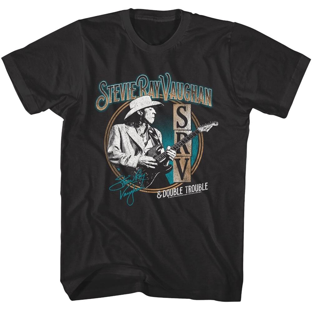 Stevie Ray Vaughan Signature SRV Men T Shirt S