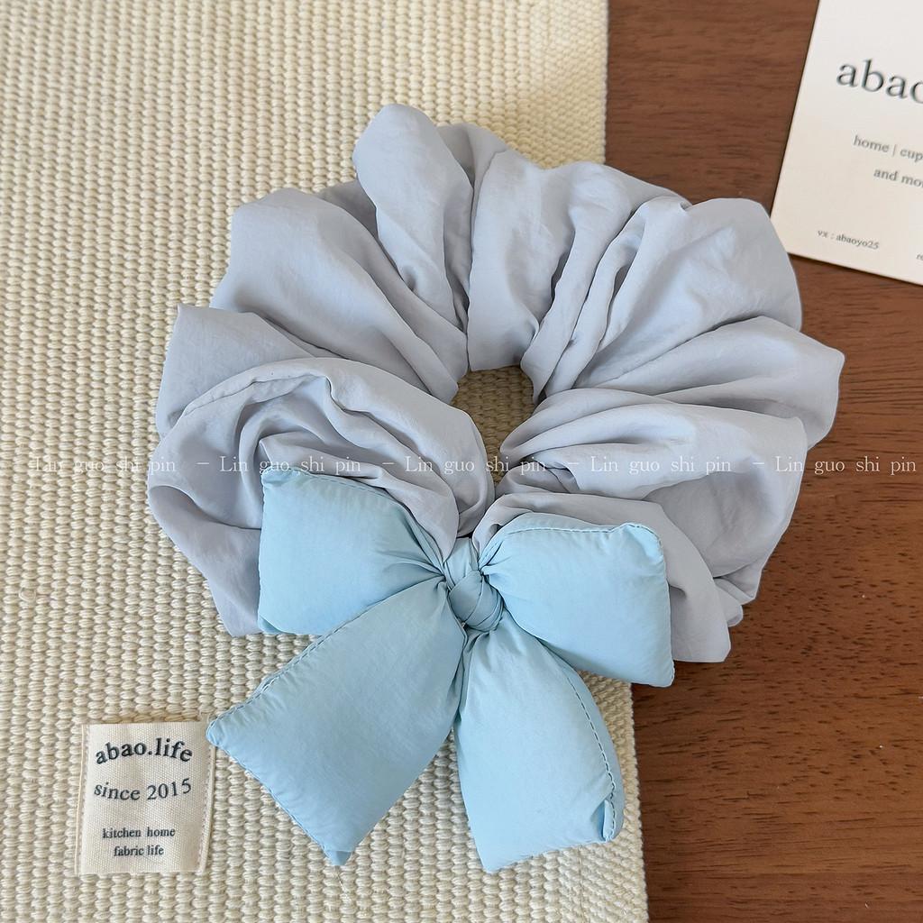 Korean Sweet Bow Hair Ring Women's New Fashionable and Versatile Hair Tie Hair Accessories