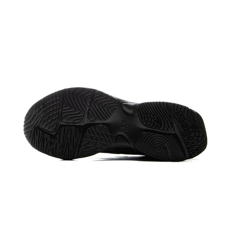 New LiNing Wear Resistant And Lightweight Low Top Casual Shoes Women's Cool Black AGCU546-6