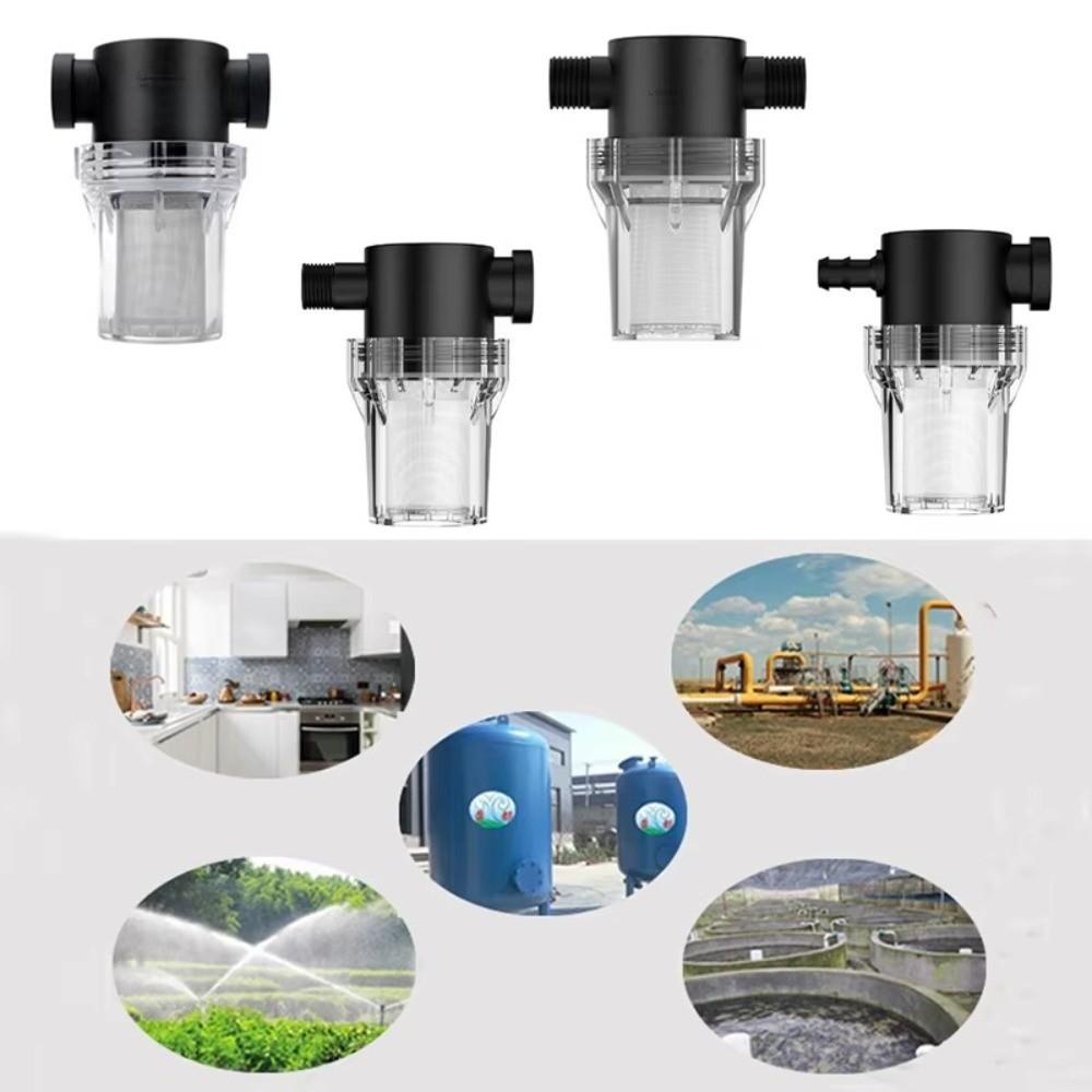 40/100/200 Mesh Inline Water Filter Strainer Plumbing Sediment Filter Industrial Plumbing