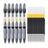 GP1008 Student & Office Press-Action Ballpoint Pen - Black & Red with Refill
