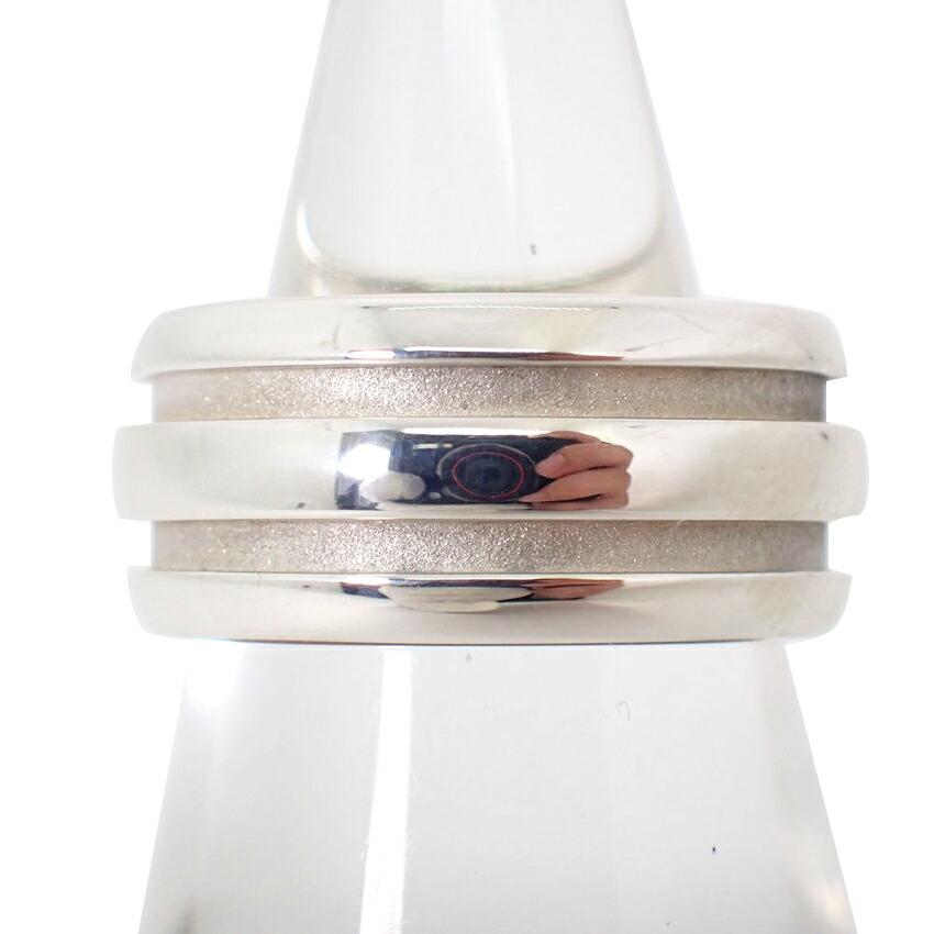 

[Used] TIFFANY 925 Double Line Ring / Size 10 / j57-4