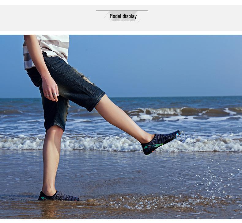 Unisex Quick-Dry Water Shoes: Perfect for Swimming, Diving, Hiking, Snorkeling, and Beach Activities.
