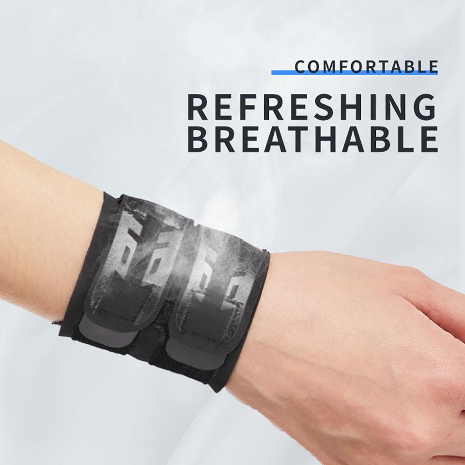 Durable And Safe 1Pcs Breathable Thin Wrist Brace Sports Injury Fitness Anti-Sprain Compression Wristbands Gym Basketball Badminton Tennis