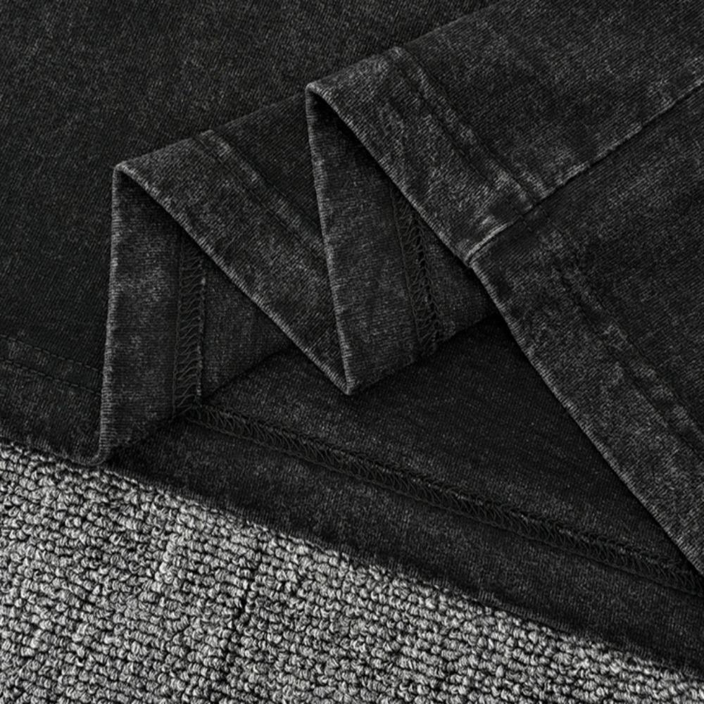 220GSM Bavlněné tričko s kyselým praním 100% Pánské nebo dámské Streetwear Vintage Letní potištěné tričko