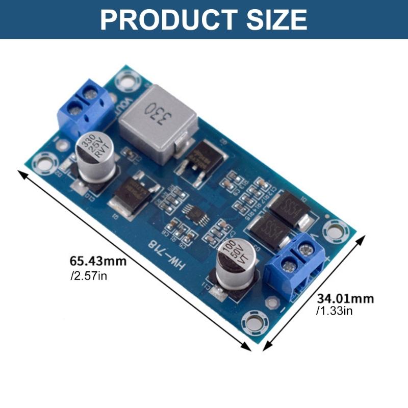 XHM250 72W 16V-36V auf 12V Abwärtsmodul Geregelte Leistung Fahrzeug Stromregler Netzteilmodul