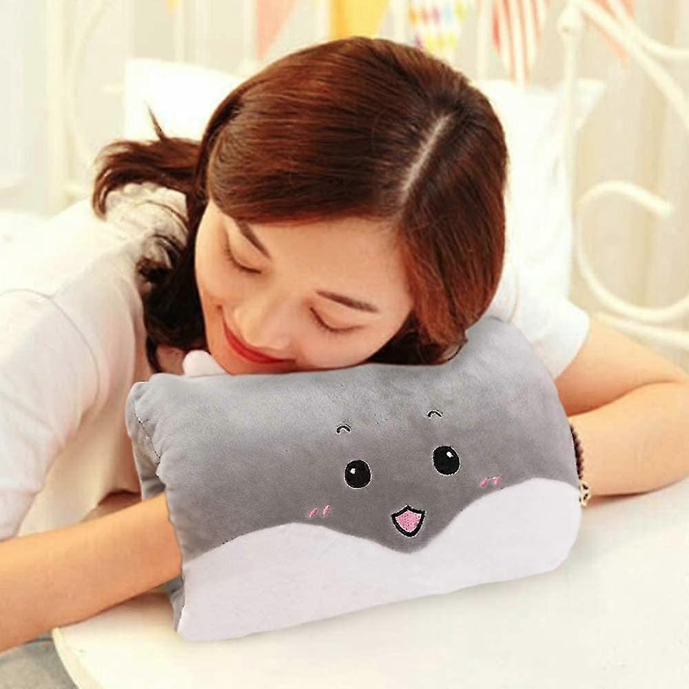 Plush Stuffed Animal Toys, Soft Cute Cartoon Animals Toy Pillow With Hand Muffs Warmer For Girls Boys