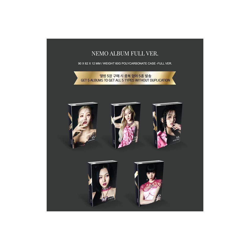 CRAXY - 4th Mini Album: XX [Nemo ver.][1 of 5 Versions Sent at Random]