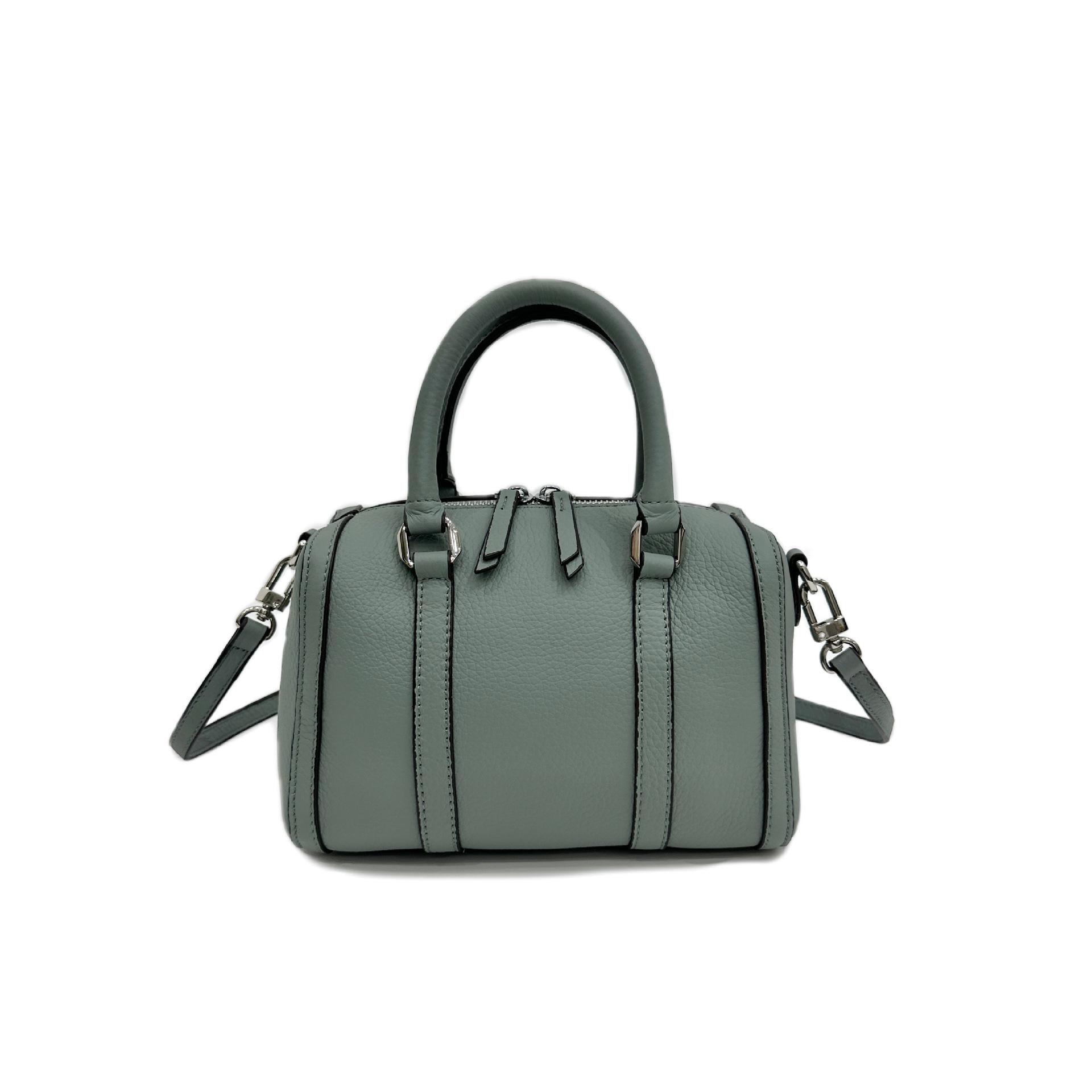 

Сумка-подушка через плечо из коровьей кожи с верхним слоем - маленькая, модная и универсальная для женщин, 2025 г. в японском и корейском стиле. морской синий