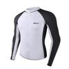 Mens UV Protection Rash Guard Set Long Sleeve Surfing Wetsuit Snorkeling Diving Outdoor Water Sports