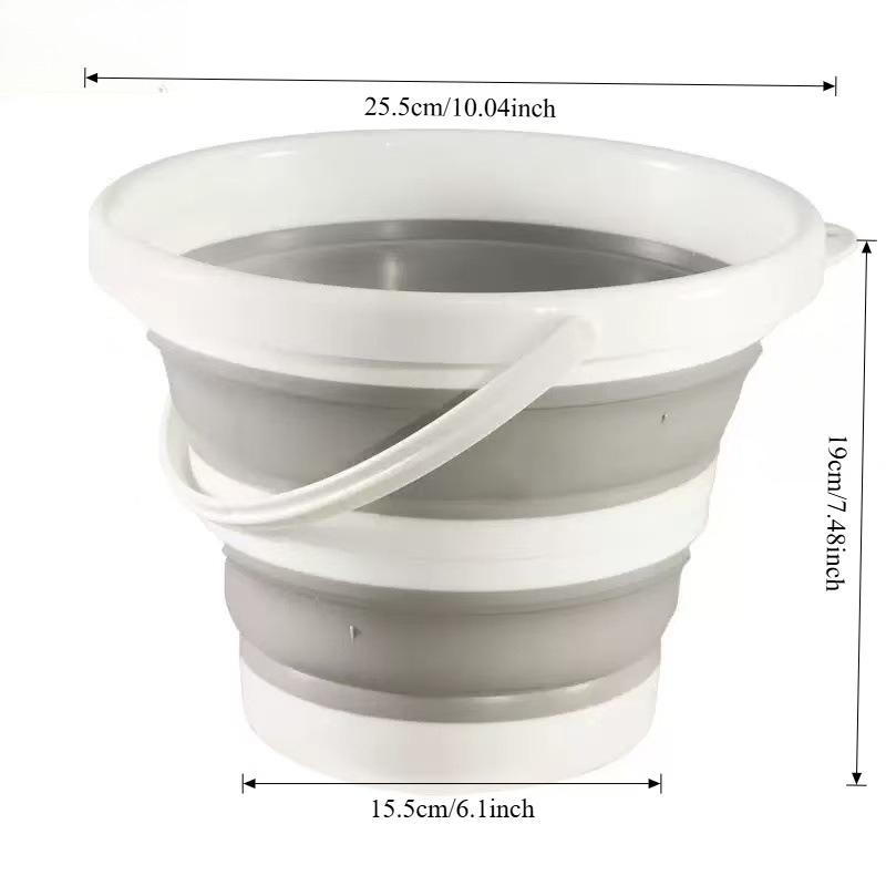 Portable Collapsible Bucket – 5L/10L Multi-Use Outdoor & Indoor Essential