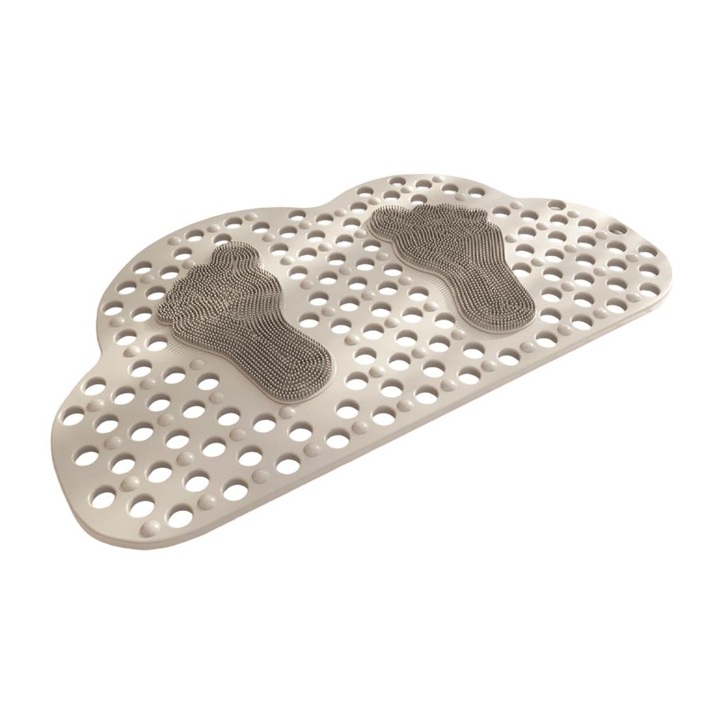 PVC Rutschfeste Badematten Weiche Duschmatte Massagematte mit Saugnapf Rutschfeste Badewannenmatte Badezimmerzubehör