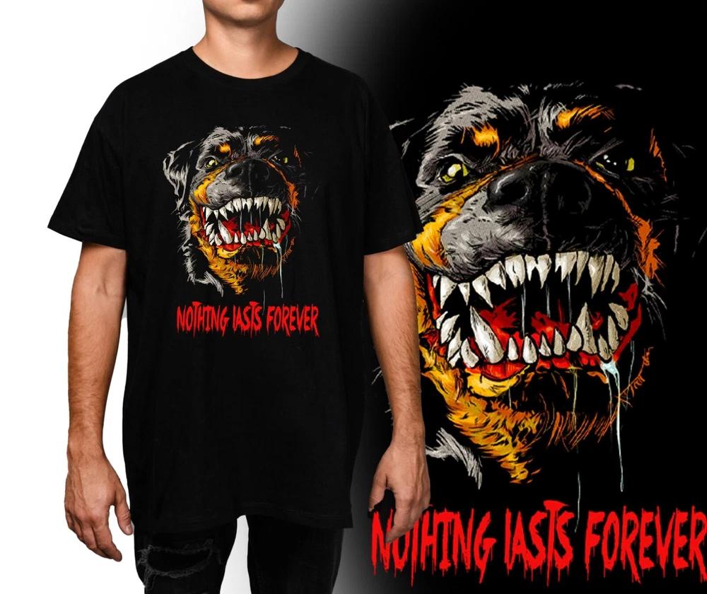 Rottweiler Black 100 cotton TShirt Grungepop band mucic legends gift L