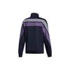 Adidas Originals Trefoil Stand Collar Casual Sports Jacket Men Outerwear Navy-Blue FM1524