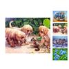 5D DIY Elephant/Dog/Tiger/Bird Pattern Diamond Painting Round Resin Crystal Embroidery Picture Home Decorative Stitch