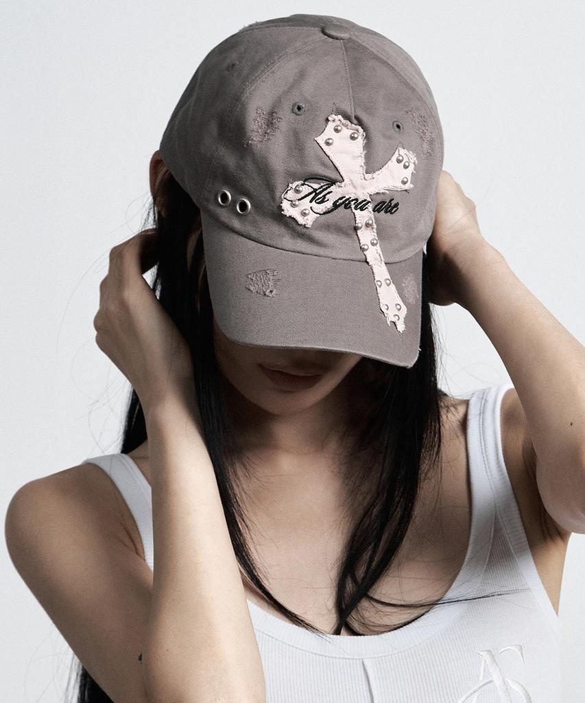 Aejeuyua Vintage Crossbody Ball Cap Gray