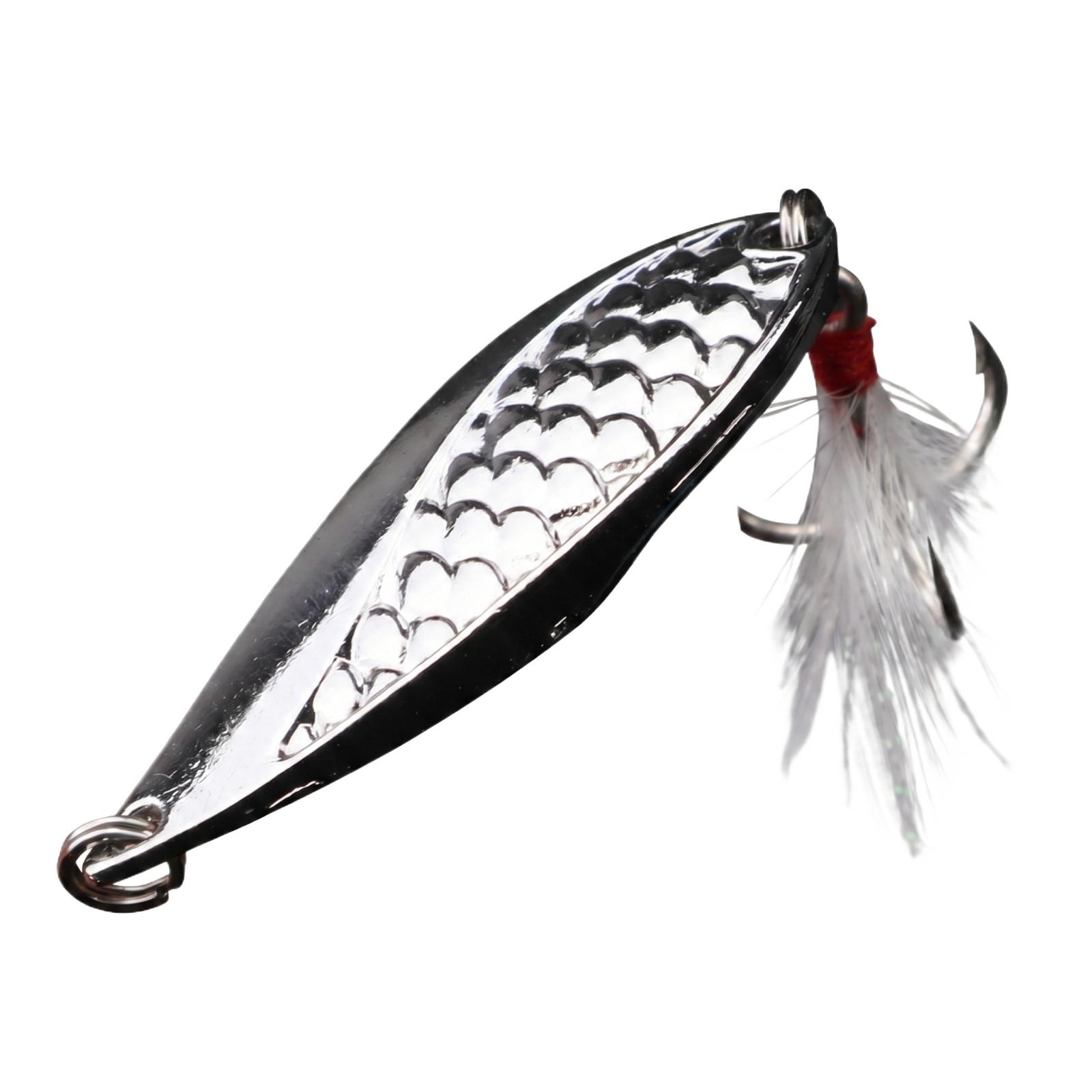 

Metal Spoon Hard Fishing Tackle one size