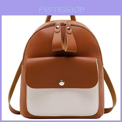 Stylish Mini Backpack For Women And Girls Pu Leather School Bag With Adjustable Straps