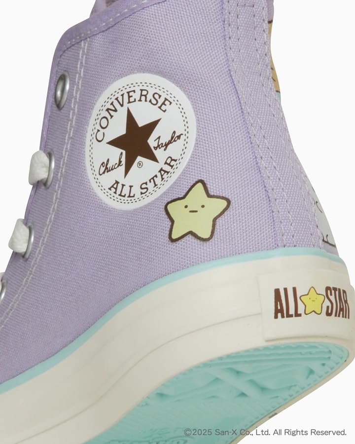 Converse All Star N Sumikkogurashi Z HI Lavender Size Cm Kids' Sneakers, 17.0