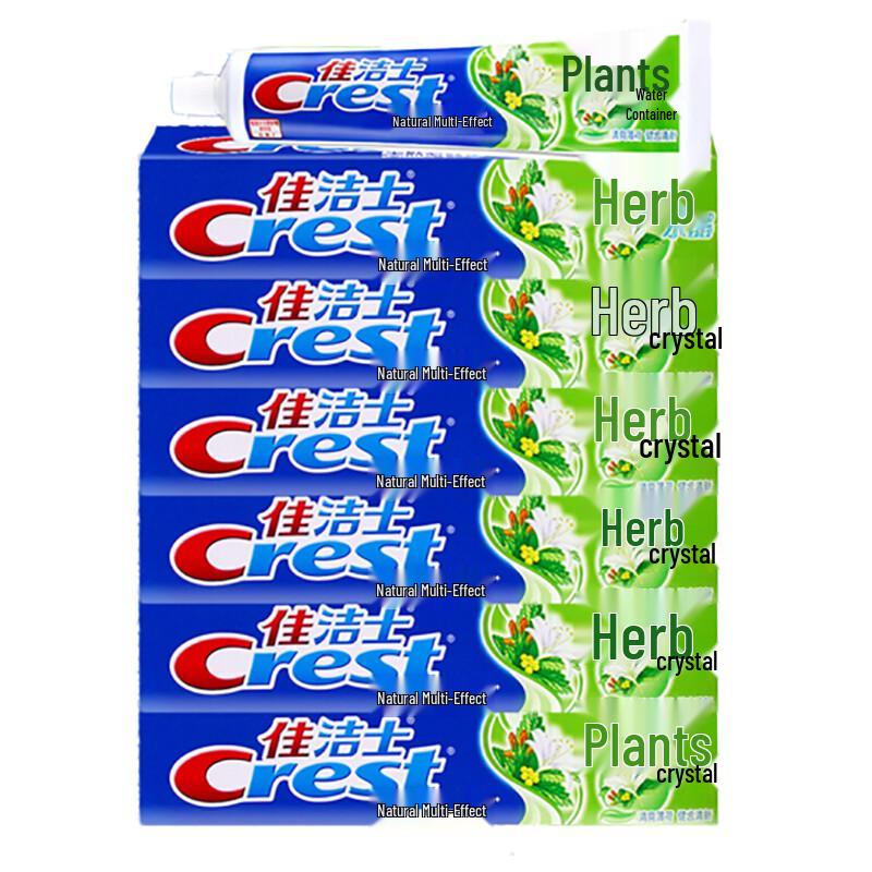 Набор Crest Herbal Crystal Mint: Зубная паста и зубная щетка