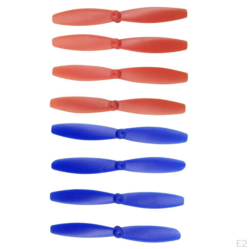 4pcs Propeller Prop CW CCW 3 Swing RC Quadcopter Spare Parts Blue
