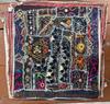 Old Stock Traditional Indian Patchwork Pillow Cover | Handcrafted Textile Art