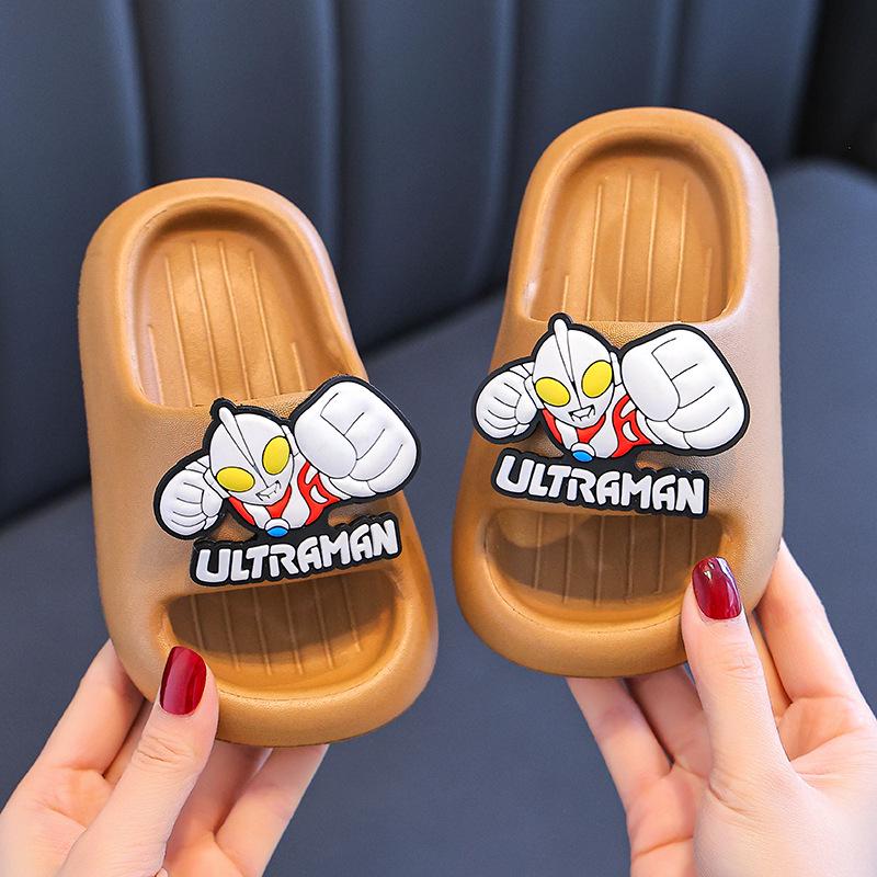 Nezha Kids' Non-Slip EVA Slippers for Boys & Girls - Summer Style for Bath, Indoor, Home