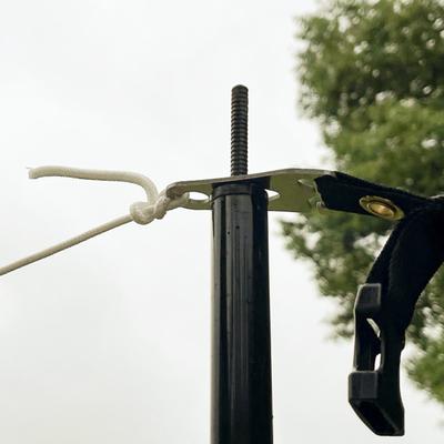 Stainless Steel Wind Rope Buckle Heavy Duty Outdoor Camping Hiking Backpacking Tent Canopy Guyline Cord Adjuster Board Rope Tensioner