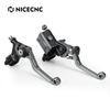 7/8" 22mm Hydraulic Brake Clutch Lever With Brake Fluid Reservoir Cap For Yamaha YZ85 YZ125 YZ250 YZ250F YZ450F TTR250 TTR600