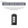 Abs Carbon Fiber Style Car Key Case Cover For Mitsubishi Xpander Outlander Asx Pajero Eclipse Cross Montero Keychain Accessories