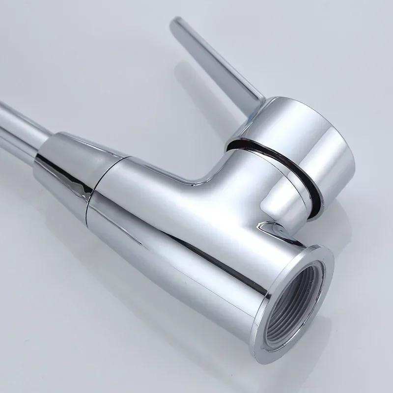 Virtuvės kriauklės maišytuvas Šalto ir karšto vandens čiaupas Praustuvo maišytuvai Indų plovimo kriauklės Plastikinis plienas Sukamas maišytuvas Vonios kambario maišytuvai