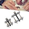 2Pcs Solid Steel Watch Movement Holder Alloy Fixed Base Opening Holder Case Clamp  Watch Disassemble