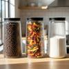 Glass Containers For Loose Products With Lid 1.4 L 3 Pcs.