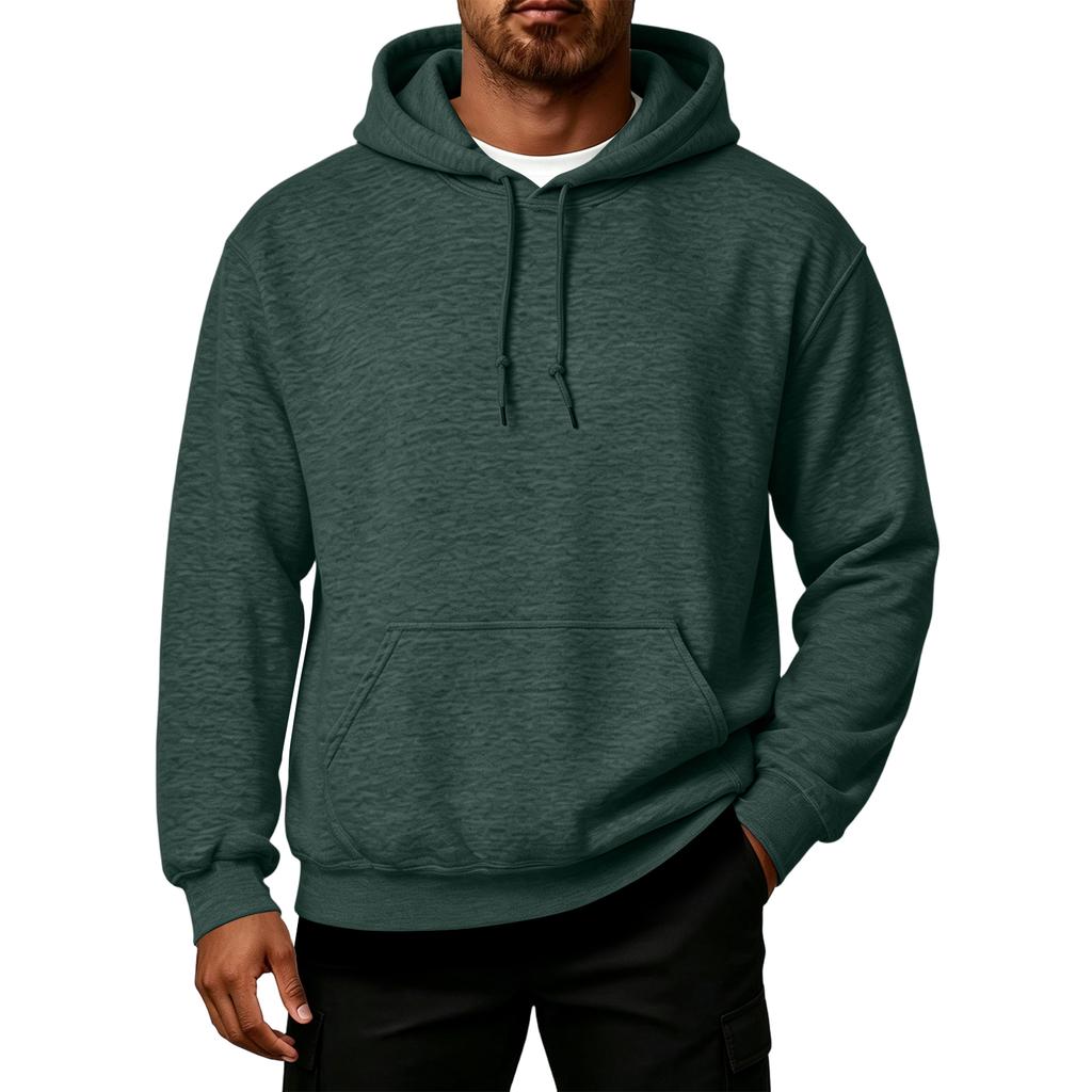 Men's Casual Loose Fit Hoodie for Fall and Winter