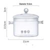 ZISIZ 1900ml Mehrzwecktopf aus hochborosilicate Glas