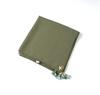 Pure Color Pearl Chiffon Square Scarf For Women Ins Style